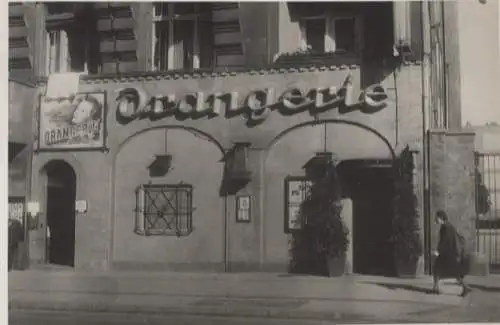 Original Foto Berlin Schöneberg(?), Hauptstraße 30(?), Restaurant "Orangerie", um 1947