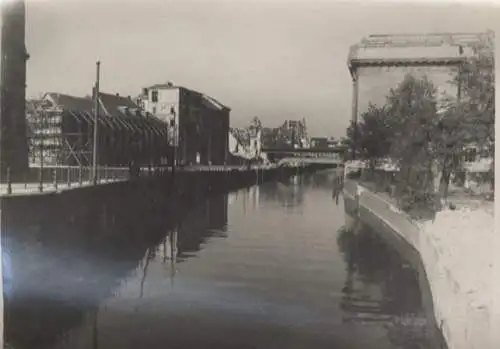 Original Foto Berlin Mitte, Spreeufer, um 1946