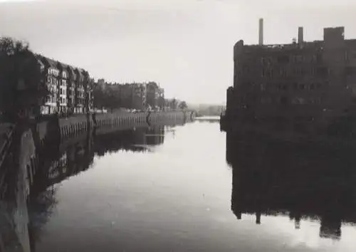 Original Foto Berlin Mitte, Spreeufer, um 1946