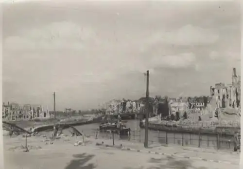 Original Foto Berlin Mitte, Spreeufer, um 1946