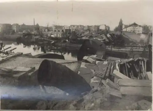 Original Foto Berlin Mitte, Spreeufer, um 1946
