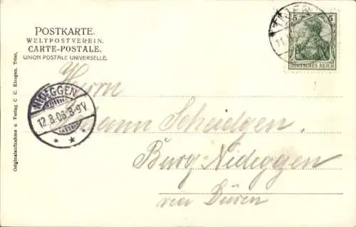 Ak Trier an der Mosel, Simeonstraße