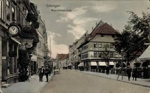 Ak Göttingen in Niedersachsen, Weenderstraße