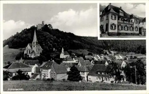 Ak Hohenecken Kaiserslautern in der Pfalz, Panorama, Gasthaus Friedrich Nauerz