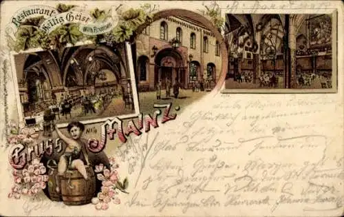 Litho Mainz am Rhein, Restaurant Heilig Geist