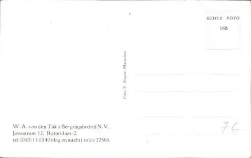Ak Niederländischer Schlepper Snip