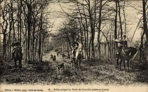 CPA Cremille Indre et Loire, Rallye-Juigné en Forêt