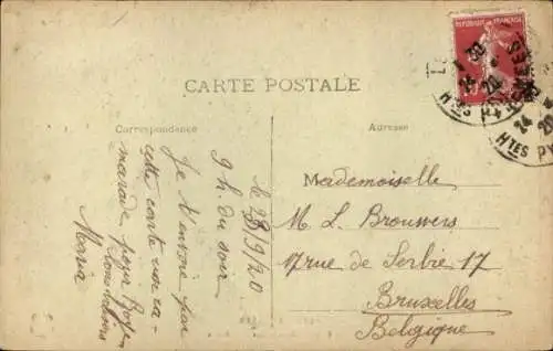 CPA Les Pyrénées, Chiens des Pyrenées, Bernhardiner