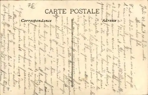 CPA Paquebot poste Moise, CGT