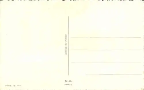 Künstler Ak Autofahrer, Hund unter dem Auto, Gespräch mit Frau