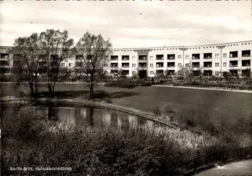 Ak Berlin Neukölln Britz, Hufeisen-Siedlung