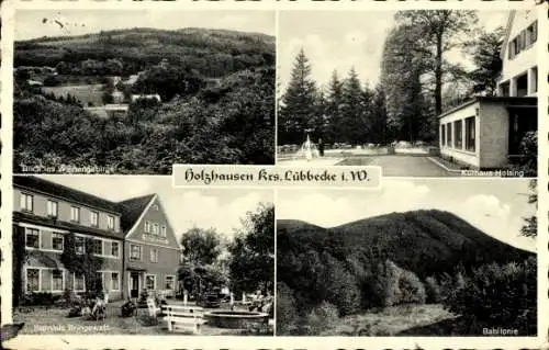 Ak Holzhausen (Kreis Lübbecke) Preußisch Oldendorf in Westfalen, Babilonie, Kurhaus Holsing