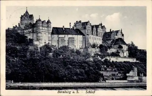 Ak Bernburg an der Saale, Bernburg a. S., Schloss