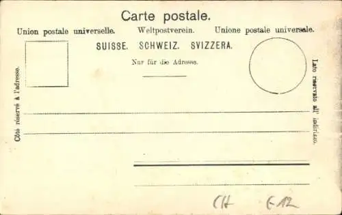 Ak Sankt Gallen Stadt Schweiz, Gesamtansicht