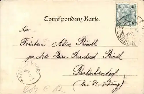 Ak Nový Jičín Neutitschein Reg Mährisch Schlesien, Bürgergasse, Vereinshaus