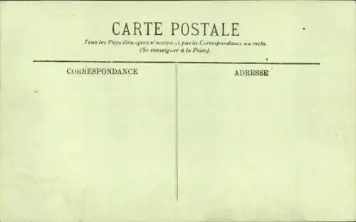 Ak Paris, Französisches Luftschiff Santos Dumont