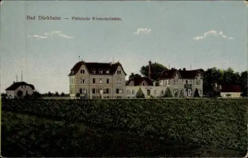 Ak Bad Dürkheim am Pfälzerwald, Totalansicht der pfälzischen Kinderheilstätte