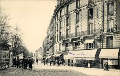 CPA Asnières-sur-Seine Hauts-de-Seine, Rue Denis Papin