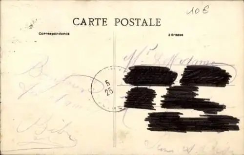 CPA Billancourt Hauts-de-Seine, Vue du Rue