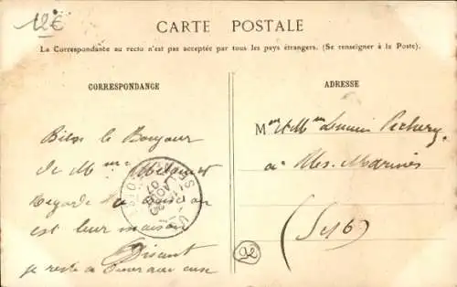CPA Moulineaux Seine Maritime, Rue Ernest Renan