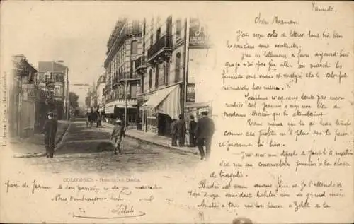 Ak Colombes Hauts de Seine, Rue Saint Denis