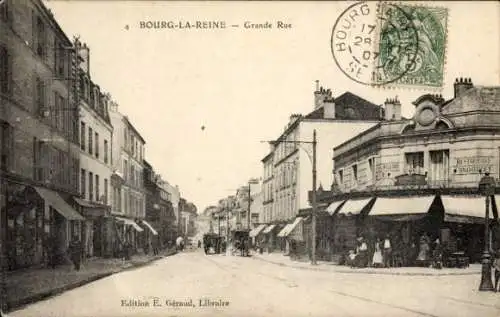 CPA Bourg la Reine Hauts de Seine, Grande Rue