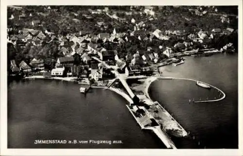 Ak Immenstaad am Bodensee, Fliegeraufnahme