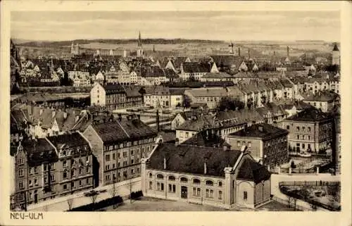 Ak Neu Ulm in Schwaben, Panorama