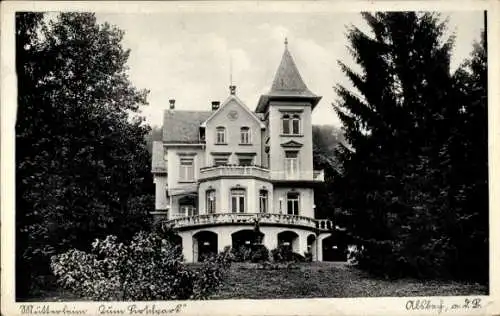 Ak Alsbach Hähnlein Hessen, Erholungsheim zum Hirschpark, Mütterheim