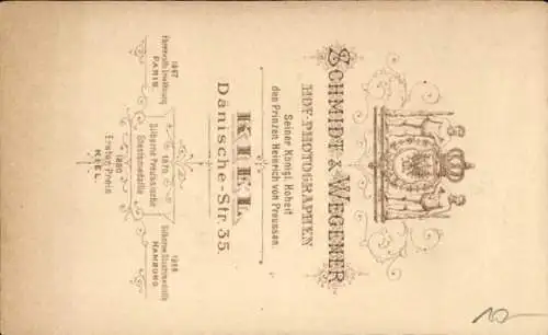 CdV Kiel, Deutscher Soldat in Uniform, Portrait