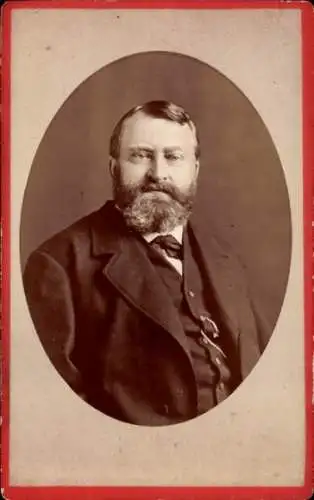 CdV Oberpostdirektor von Straßburg, Portrait