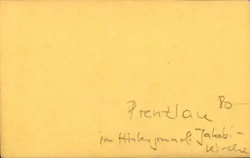 CdV Prenzlau in der Uckermark, Jakobikirche