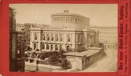 CdV Magdeburg, Das neue Stadttheater