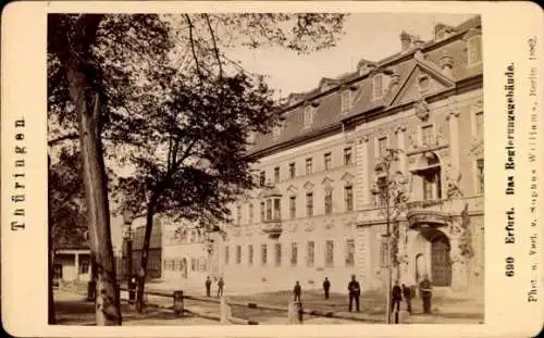 CdV Erfurt in Thüringen, Regierungsgebäude, 1882