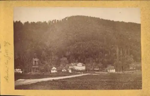 Kabinett Foto Alexisbad Harzgerode am Harz, Teilansicht