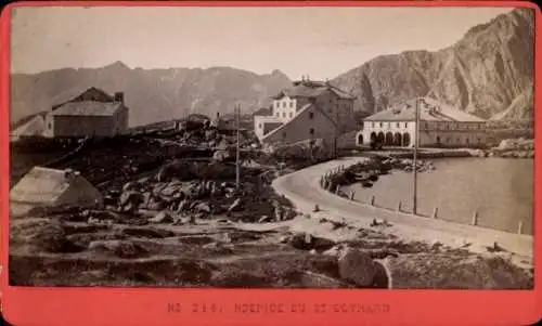 CdV Airolo Kanton Tessin Schweiz, St Gotthard Hospiz