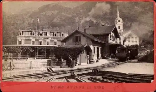 CdV Vitznau Kanton Luzern, Bahnhof, Rigibahn