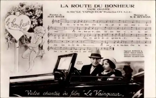 Lied Ak La Route du Bonheur, Schauspieler Jean Murat