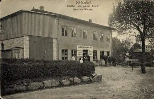 Ak Schürsdorf Scharbeutz in Holstein, Gasthof Am grünen Teich, Inh. Heinrich Wieben