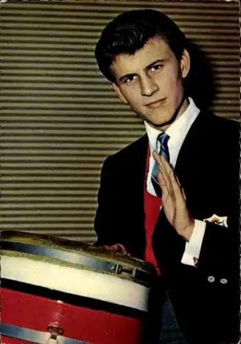 Ak Sänger Bobby Rydell, Porträt