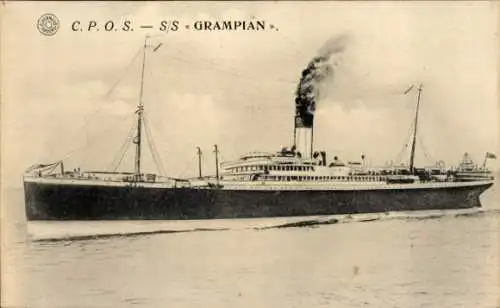 Ak Dampfer S/S Grampian, Canadian Pacific Ships CPS