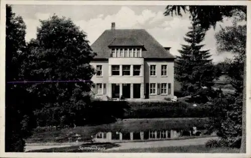 Ak Göttingen in Niedersachsen, Sanatorium Rasemühle, Sonnenhaus