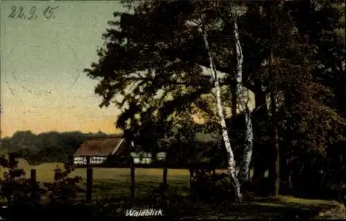 Ak Finkenkrug Falkensee im Havelland, Haus, Bäume