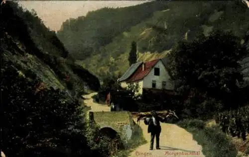 Ak Bingen am Rhein, Morgenbachtal, Wohnhaus