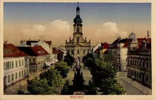 Ak Rastatt im Schwarzwald, Schloss Favorite