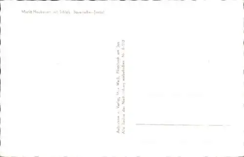 Ak Neubeuern in Oberbayern, Markt, Schloss