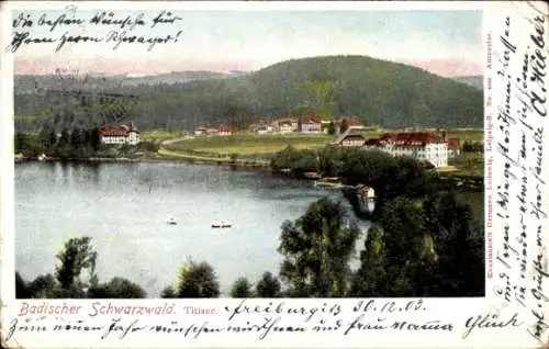 Ak Titisee Neustadt im Breisgau Hochschwarzwald, Gesamtansicht