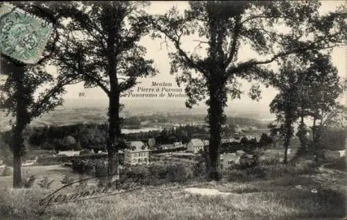 Ak Meulan en Yvelines, Blick auf  Pierre a Poisson