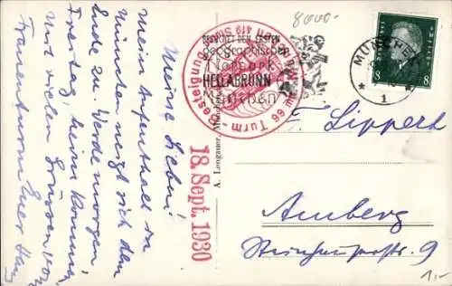 Ak München, Blick vom Frauenturm