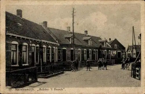 Ak Maartensdijk Utrecht Niederlande, Achter 't Bosch